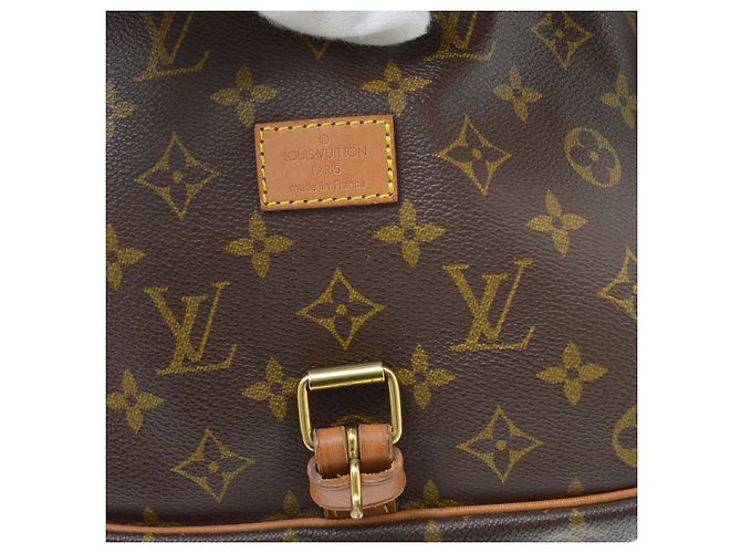 Louis Vuitton Saumur Monogram 30 Marrone - vista 4