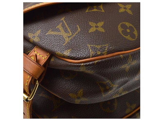 Louis Vuitton Saumur Monogram 30 Marrone - vista 7