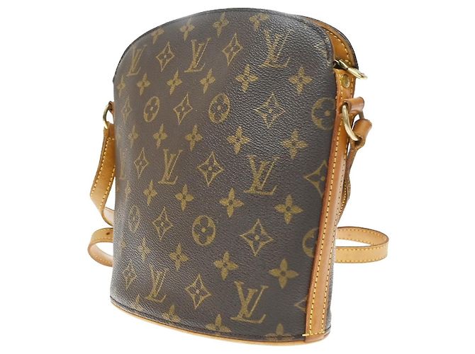 Louis Vuitton Drouot Monogram Marrone - vista 4