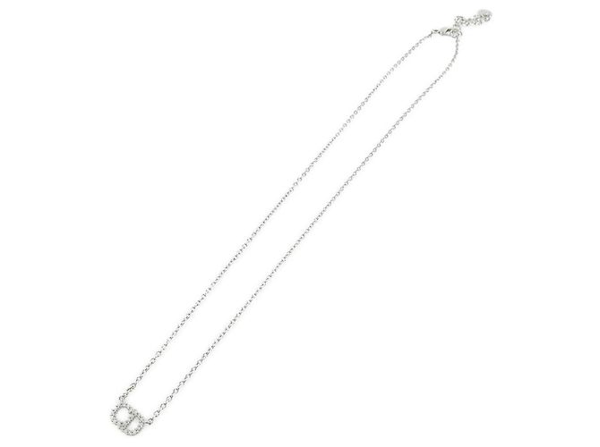 Collana Christian Dior Claire Di Lune Argento - vista 2