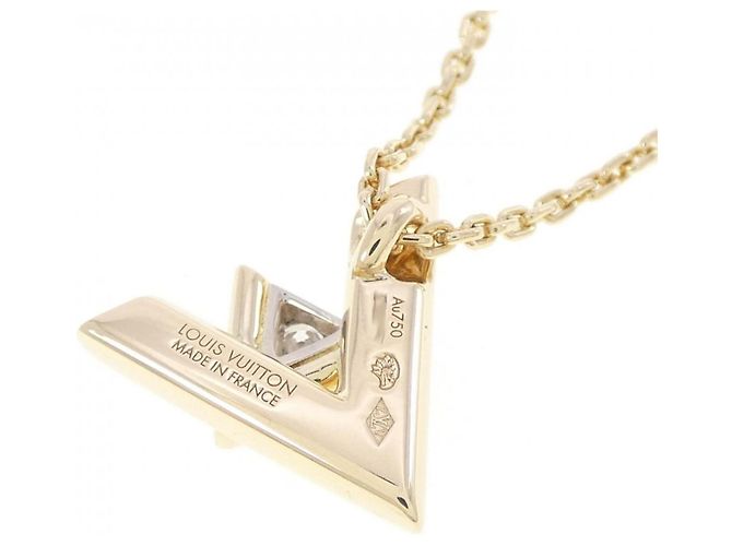 Collar Louis Vuitton Vault One PM Dorado - vista 4