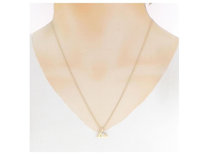 Collar Louis Vuitton Vault One PM Dorado - vista 6