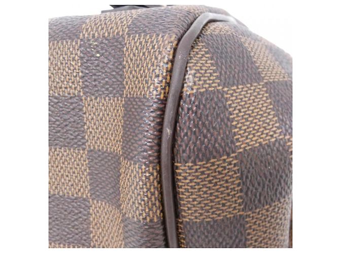 Borsa a tracolla Louis Vuitton Damier Rivington PM Damier ebene - vista 3