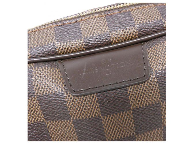 Borsa a tracolla Louis Vuitton Damier Rivington PM Damier ebene - vista 4
