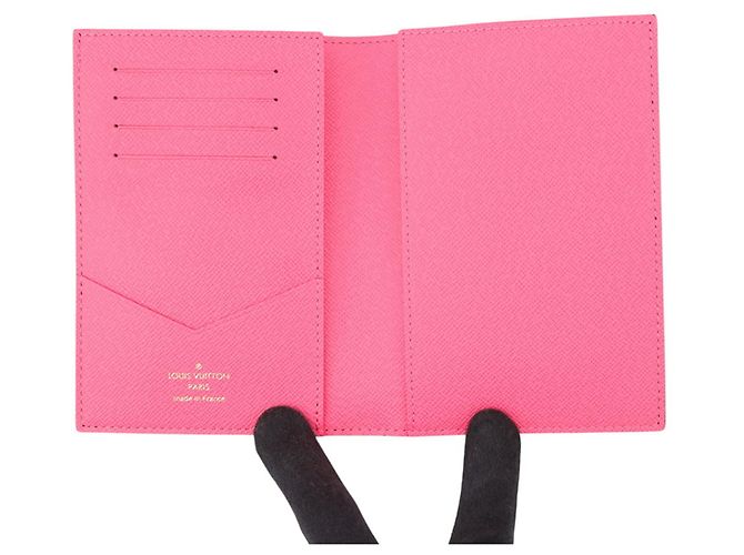 Louis Vuitton Passport Case Monogram Vivienne Couverture NM M82625 Rosa - vista 4