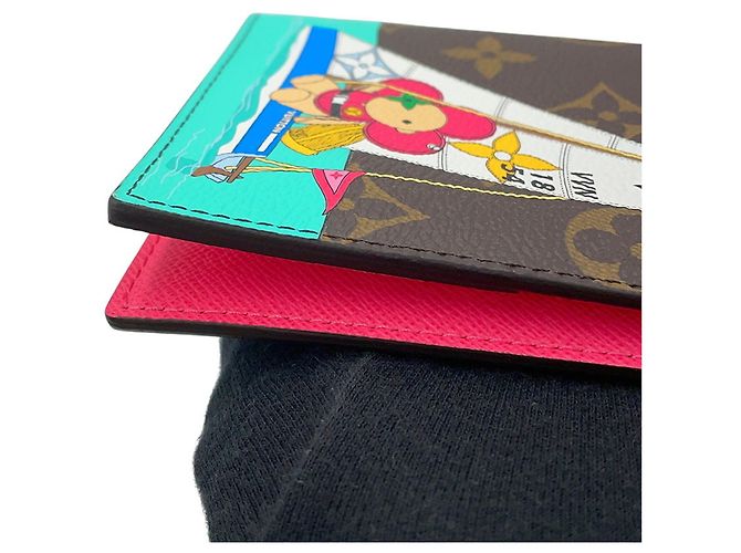 Louis Vuitton Passport Case Monogram Vivienne Couverture NM M82625 Rosa - vista 5
