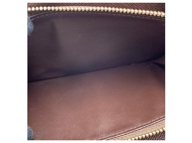 Monedero Louis Vuitton Damier Ebene Castaño - vista 9
