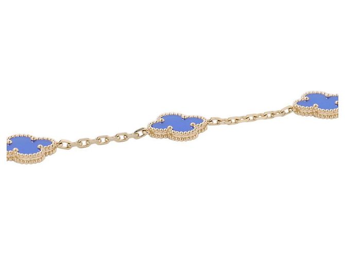 Bracciale Charm Alhambra Van Cleef & Arpels D'oro - vista 2