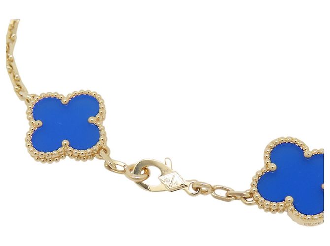 Bracciale Charm Alhambra Van Cleef & Arpels D'oro - vista 4