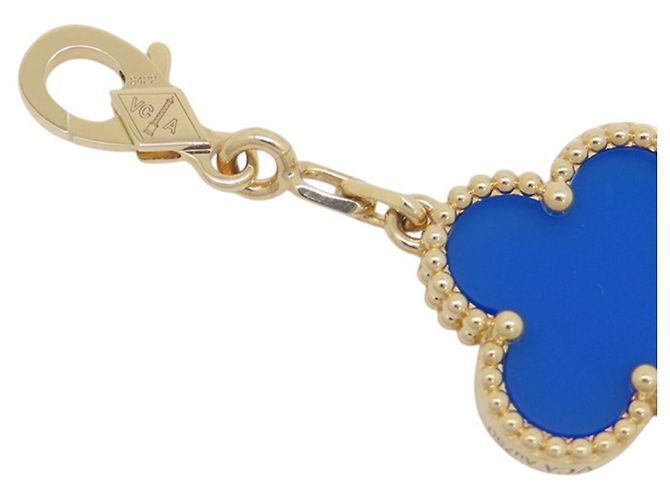 Bracciale Charm Alhambra Van Cleef & Arpels D'oro - vista 7