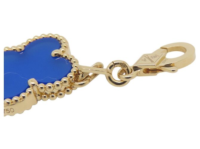 Bracciale Charm Alhambra Van Cleef & Arpels D'oro - vista 9