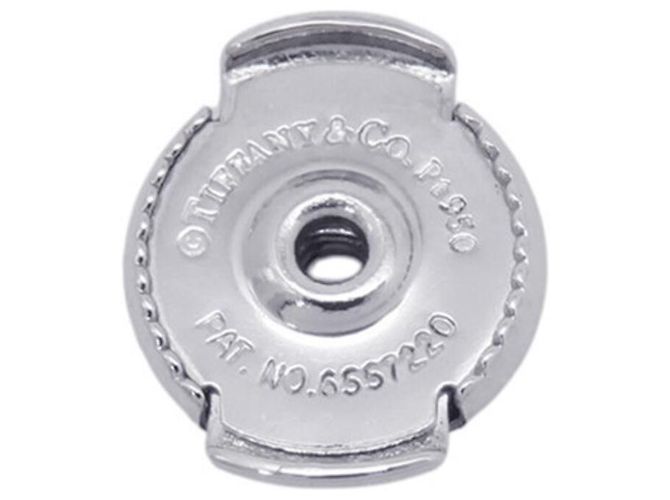 Tiffany & Co. Paper Flower Diamantohrringe Silber - Ansicht 9