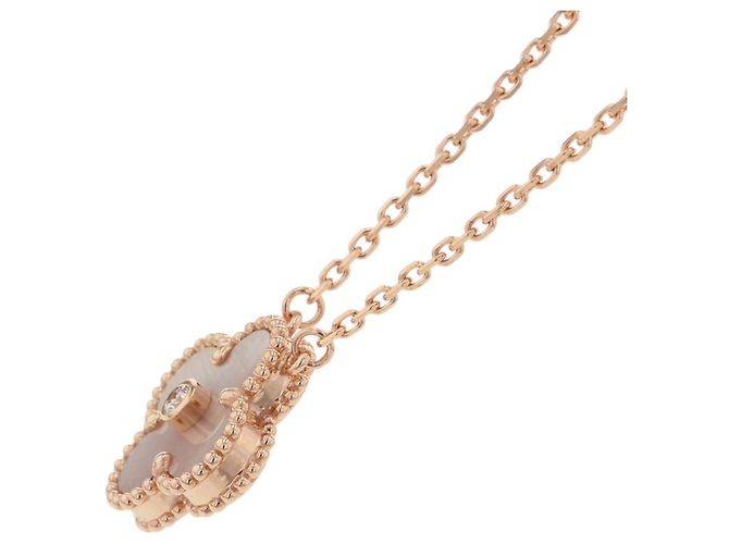 Collar Van Cleef & Arpels Alhambra Rosa - vista 2
