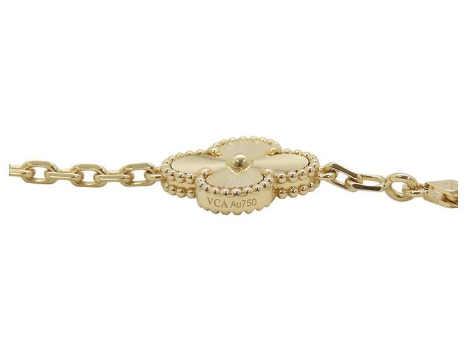 Van Cleef & Arpels Alhambra Necklace Yellow - view 8