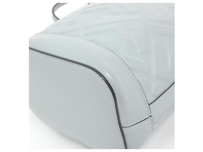 Borsa a mano Fendi Mini Mon Trésor Blu - vista 3