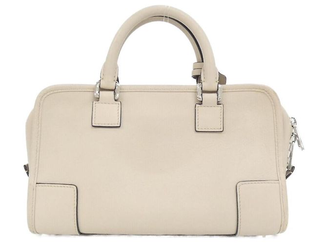Borsa Loewe Amazona in Light Beige - vista 2