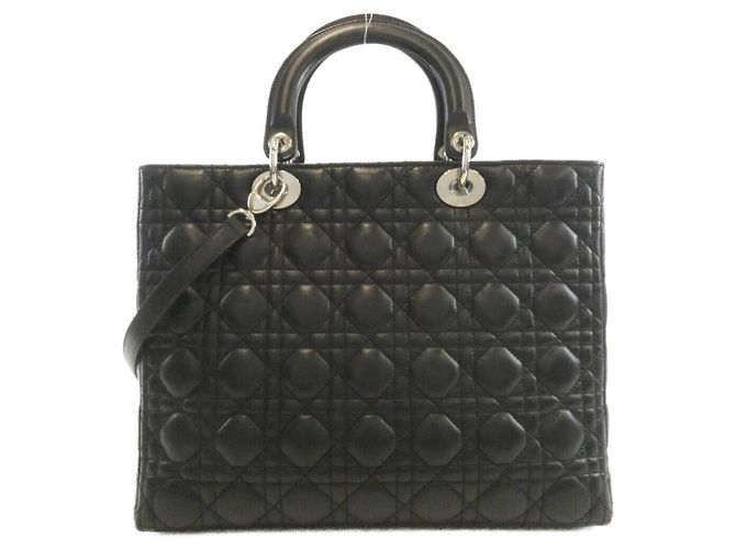 Borsa Christian Dior Lady Dior Nero - vista 2