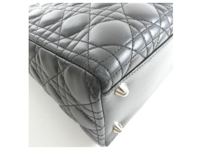 Borsa Christian Dior Lady Dior Nero - vista 3