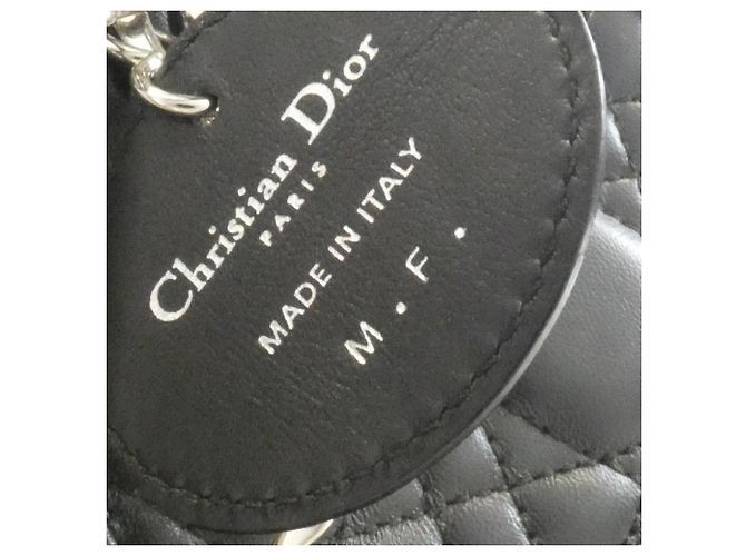 Borsa Christian Dior Lady Dior Nero - vista 9