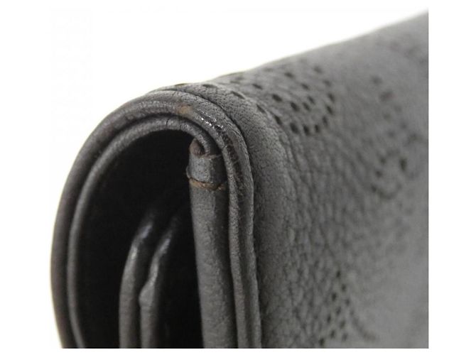 Louis Vuitton Mahina Portefeuille Amelia Wallet Marrone Cioccolato - vista 3