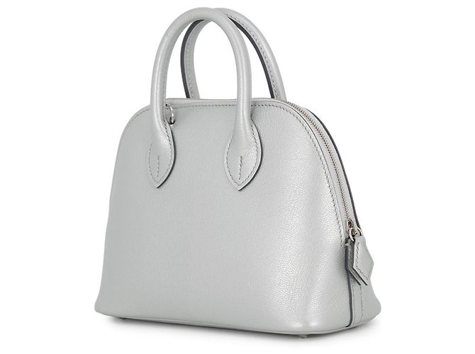 Hermès Borsa a mano Hermes Bolide 1923 Mini Argento - vista 2