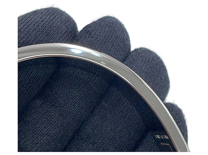 Hermès Bracciale con charm in smalto blu Hermes - vista 6