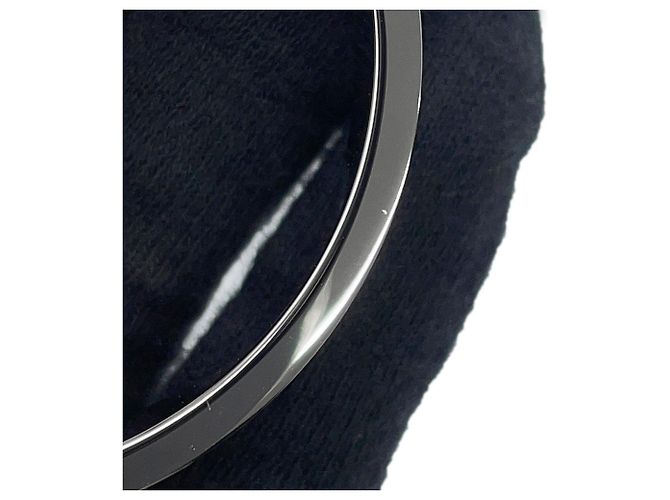 Hermès Bracciale con charm in smalto blu Hermes - vista 7