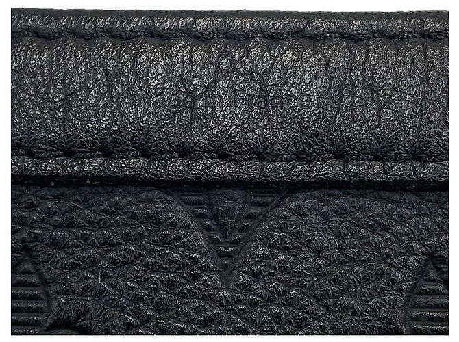 Portafoglio wearable Louis Vuitton Monogram Shadow Gaston Nero Monogramma - vista 17
