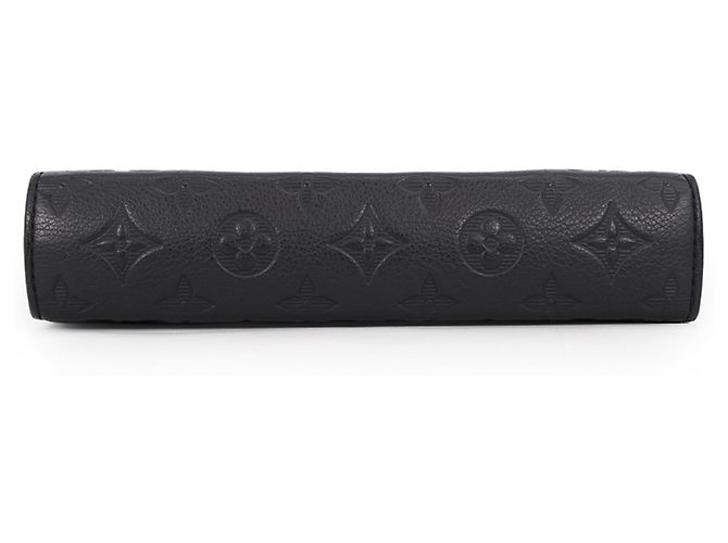 Portafoglio wearable Louis Vuitton Monogram Shadow Gaston Nero Monogramma - vista 3