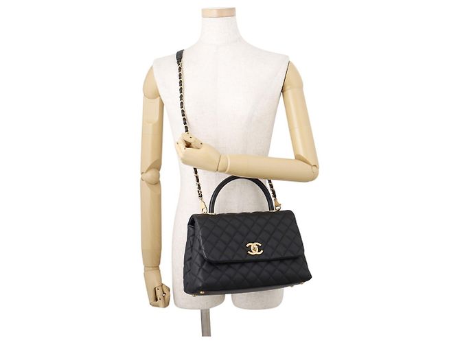 Bolso Chanel Matelassé Negro - vista 4