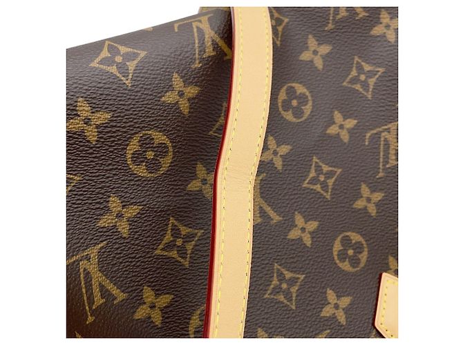 Borsa Louis Vuitton Monogram Speedy Bandoulière 25 Marrone - vista 15