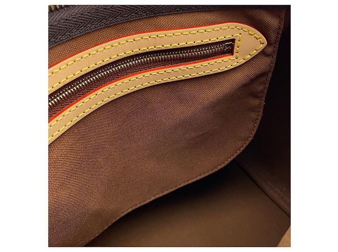 Borsa Louis Vuitton Monogram Speedy Bandoulière 25 Marrone - vista 9