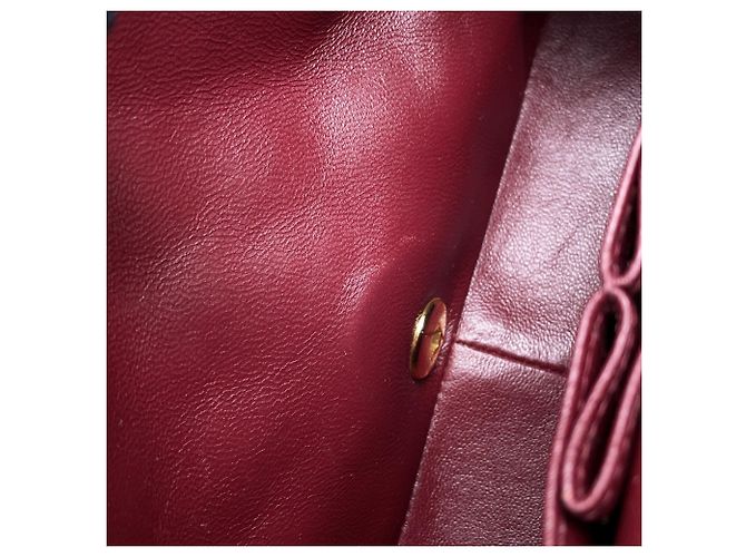 Borsa a tracolla Chanel in pelle nera con catena Nero - vista 10