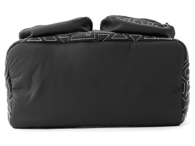 Zaino Louis Vuitton della Snow Capsule Collection Nero Monogramma - vista 3