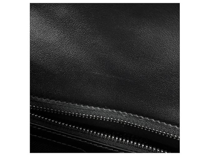 Sac à main petit en cuir matelassé Gucci GG Marmont Noir - vue 12
