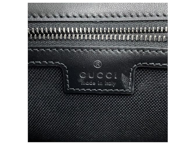 Sac à main petit en cuir matelassé Gucci GG Marmont Noir - vue 14