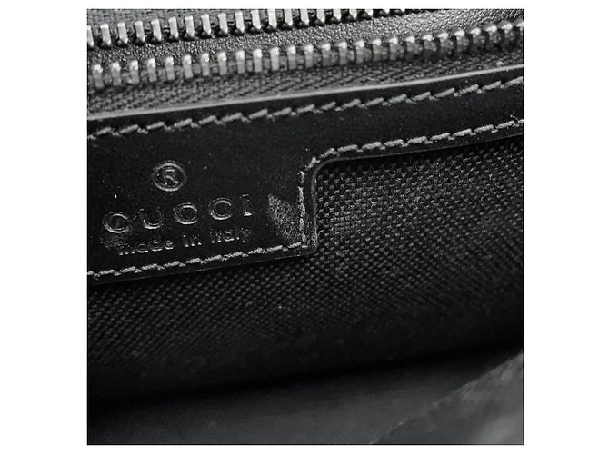 Sac à main petit en cuir matelassé Gucci GG Marmont Noir - vue 7