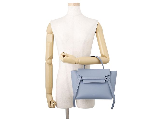 Belt Bag Céline Borsa a mano in pelle Celine in Blue - vista 5