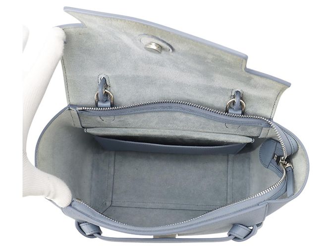 Belt Bag Céline Borsa a mano in pelle Celine in Blue - vista 6
