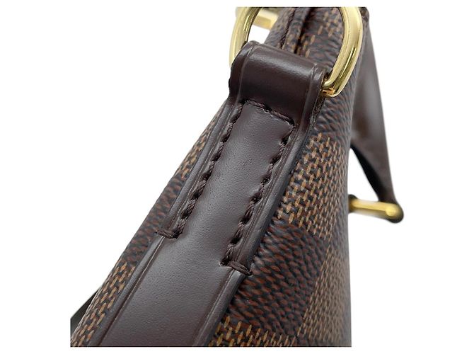 Borsa Louis Vuitton Damier Ebene Siena PM Marrone - vista 8