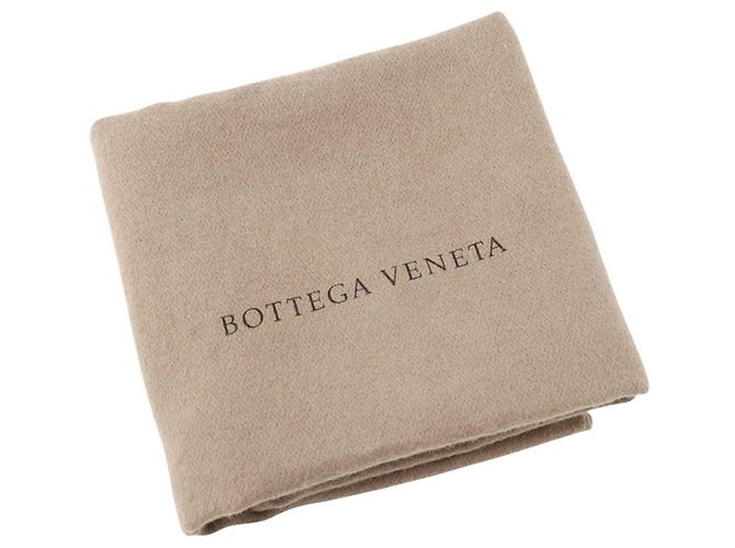 Borsa a tracolla Bottega Veneta Medium in nylon e pelle Bianco Giallo - vista 15