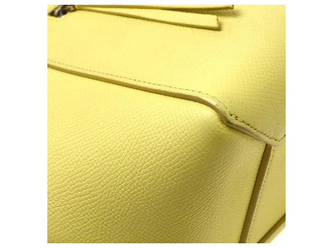 Céline Celine Belt Leather Micro Yellow - view 6