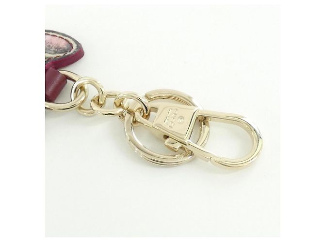 Portachiavi Gucci 844247 JAAJU Beige Marrone scuro - vista 9