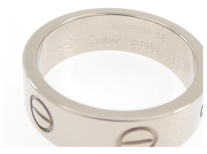 Cartier Love Ring in Weißgold - Ansicht 3