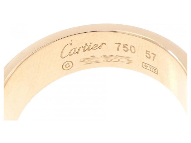 Anello Cartier Love in oro rosa - vista 3