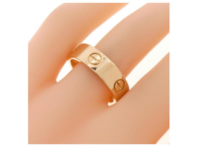 Anello Cartier Love in oro rosa - vista 4