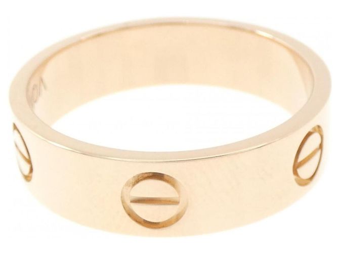 Anello Cartier Love in oro rosa 18K - vista 2