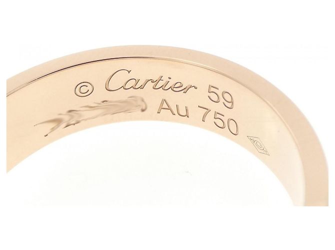 Anello Cartier Love in oro rosa 18K - vista 3
