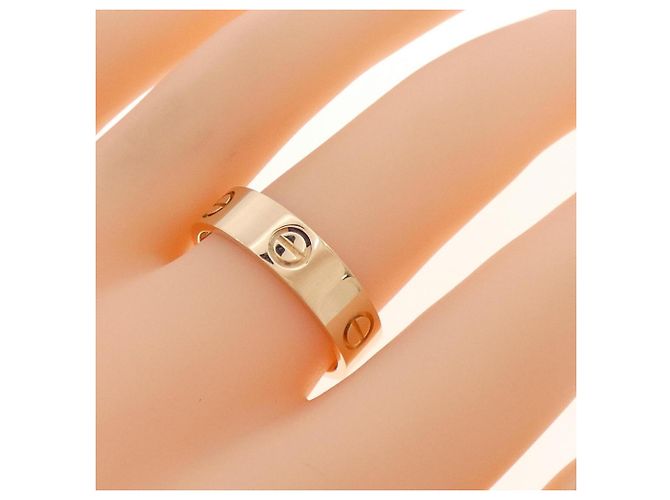 Anello Cartier Love in oro rosa 18K - vista 4