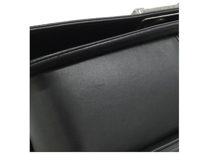 Le Boy Bolsa de Ombro Chanel Boy Line 67086 Preto - vista 3